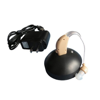 New rechargeable hearing aid ear Mini ear hearing aid amplifier digital device behind the ear